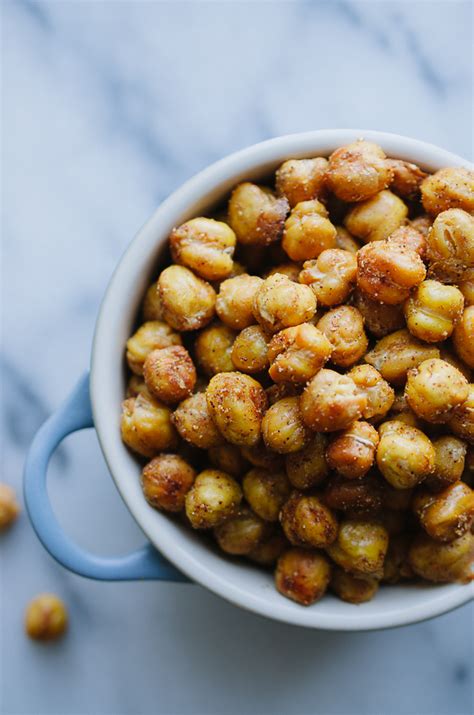 Spicy Roasted Chickpeas Taste Love And Nourish