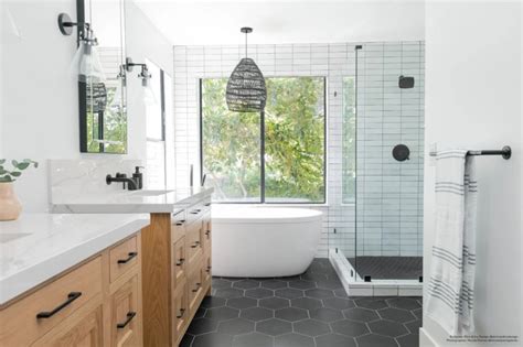 Cloe 2 5 X 8 Ceramic Tile In White Modern Bathroom Remodel