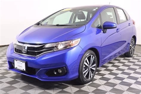 Certified Pre Owned Honda Fit Ex L Hatchback In Davenport H A