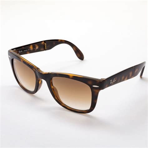 Ray Ban Tortoise Shell Sunglasses With Brown Lenses RB4105 710 51