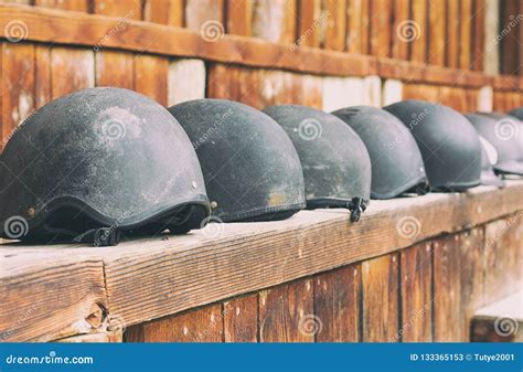 Horse Helmet On Soft Pink Background Stock Photography Cartoondealer