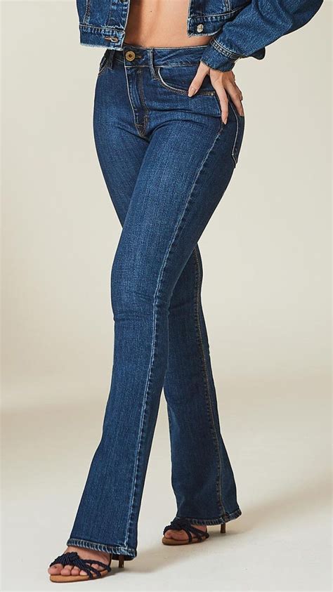 CalÇa Jeans Flare Boot Cut Buccanes Flare Calças Buccanes