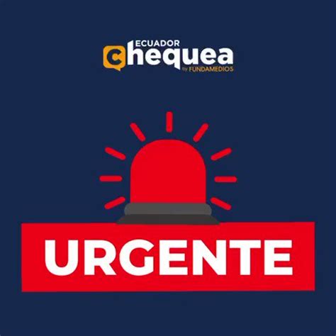 Ecuador Chequea On Twitter Pese A Que No Ha Habido Confirmaci N Del