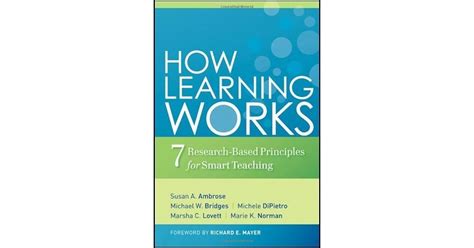 How Learning Works Seven Research Based Principles For Smart Teaching