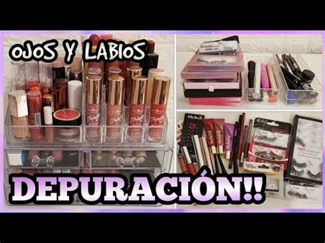 DEPURACIÓN DE LABIALES MÁSCARAS DE PESTAÑAS DELINEADORES Y PESTAÑAS