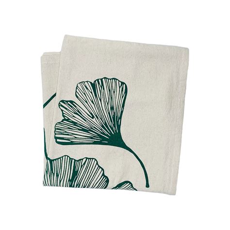 Ginkgo Leaf Tea Towel Flourish Market