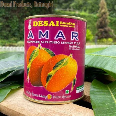 Alphonso Mango Pulp Natural Shelf Life Months At Rs In