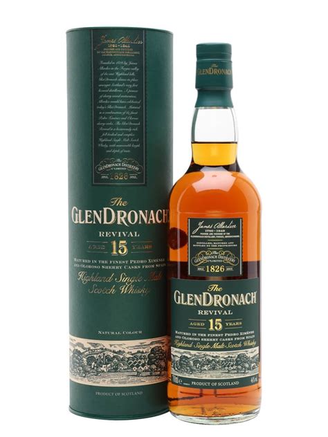 Glendronach Year Old Revival Sherry Cask Scotch Whisky The