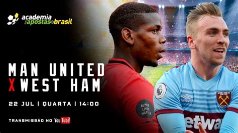 Manchester United Vs West Ham Ao Vivo Premier League Acompanhamento