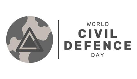 Premium Vector Vector Illustration Of World Civil Defence Day