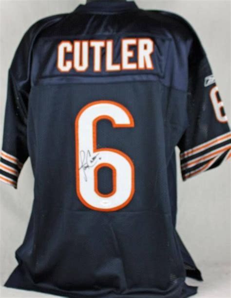 Lot Detail - Jay Cutler Signed Chicago Bears Pro Model Jersey (JSA)