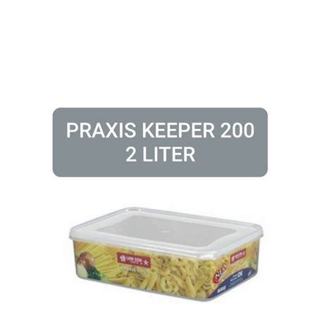 Jual Lion Star Praxis Keeper Liter Kotak Makanan Plastik