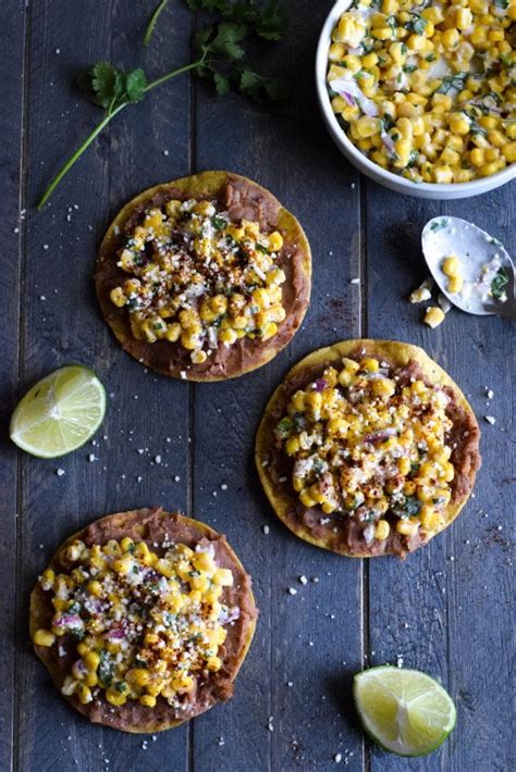 Mexican Street Corn Tostadas Ready In Only 15 Minutes Isabel Eats