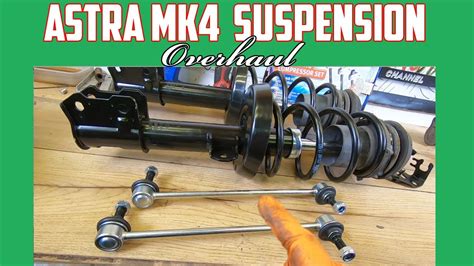 Vauxhall Opel Astra G Mk4 1 8 Front Suspension And Bumper Removal YouTube