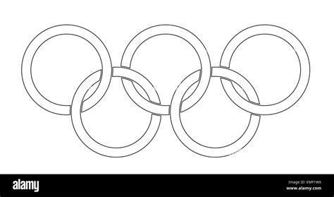 The Olympic Rings Colouring Sheet By Twinkl Printable Resources Tpt