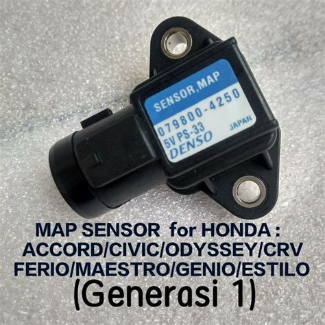 MAP Sensor HONDA ACCORD CIVIC ODYSSEY CRV FERIO MAESTRO GENIO ESTILO