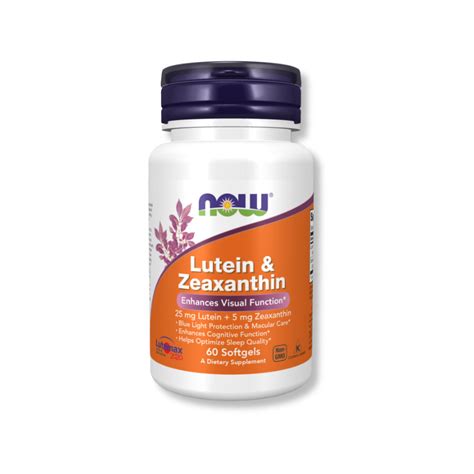 NOW Foods Lutein & Zeaxanthin Softgels – Insight