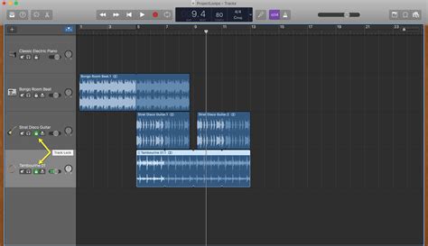 How To Lock And Unlock Tracks In Garageband On Mac