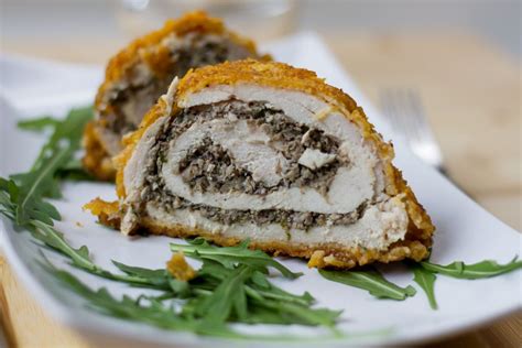 Chicken Roulade With Mushrooms ⋆ Mecooks Blog