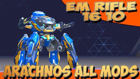 Mech Arena Gameplay Walkthrough Part 260 ARAHNOS With EM Rifle 16