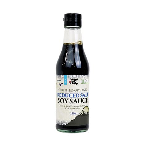 Certified Organic Reduced Salt Soy Sauce Hbc Trading