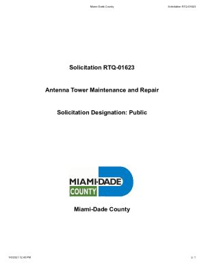 Fillable Online Miamidade Govappsisdcontract Award Sheet Internal