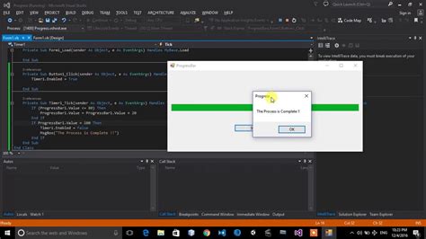 ProgressBar In Visual Basic YouTube