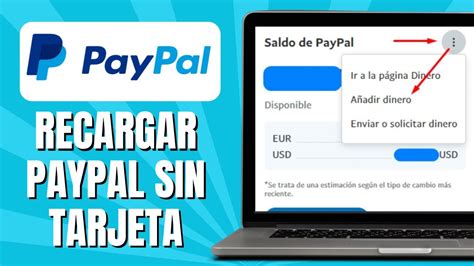 C Mo Recargar Paypal Colombia Sin Tarjeta F Cil Y R Pido Youtube