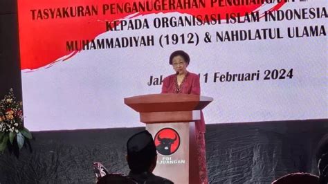 Megawati Perjuangkan Nu Dan Muhammadiyah Raih Penghargaan Zayed Award