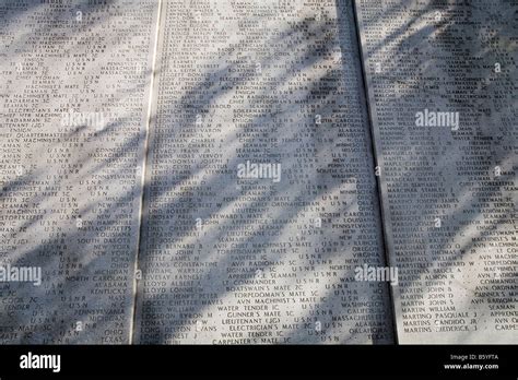 The WW2 East Coast Memorial In Battery Park Manhattan New York City