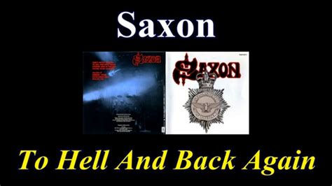 Saxon To Hell And Back Again Lyrics Tradução Pt Br Youtube