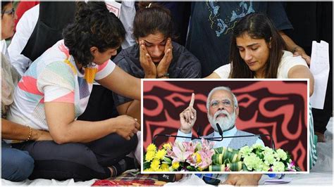 Wrestlers Protest Wrestlers Ask To Prime Minister Narendra Modi Why