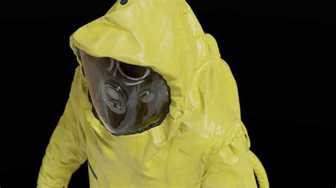 Nbc Hazmat Suit 3d Model By Albin