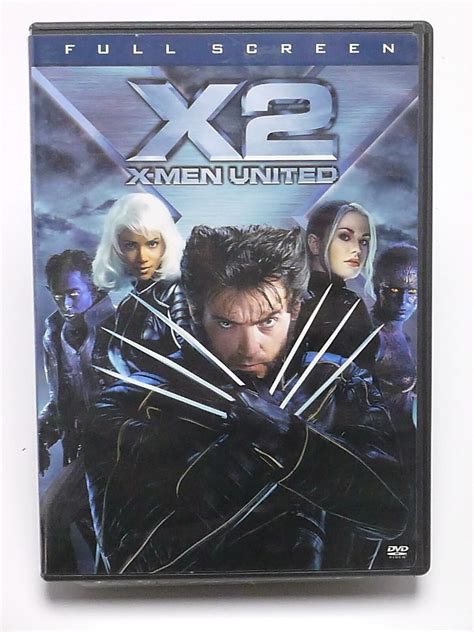 X2 X Men United Dvd Full Screen 2003 G1004 Dvds4me