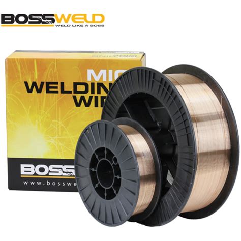 200041 Bossweld Silicon Bronze Copper Alloy MIG Wire 13 62kg Select