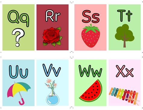 Alphabet Flashcards - Etsy