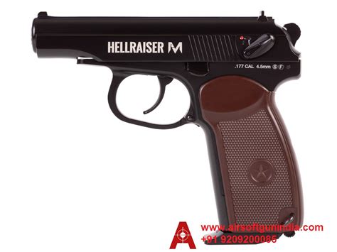 Hellraiser M CO2 BB 177Cal 4 5mm Air Pistol By Airsoft Gun India