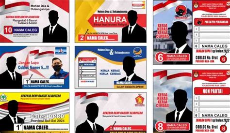 Free Desain Cetak Kartu Nama Caleg Semua Partai Promo Murah