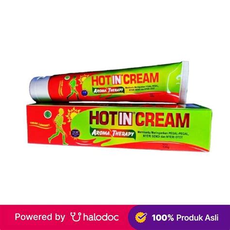 Jual Hot In Cream Aromatherapy Tube 120 G Di Seller Apotek Medika Prima