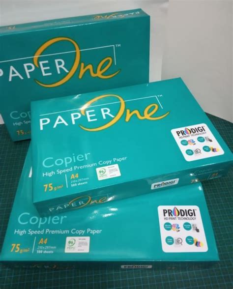 KERTAS HVS PAPER ONE A4 75GSM 1 RIM Lazada Indonesia