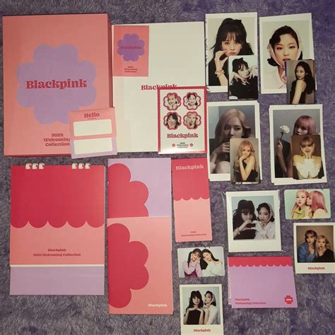 Jual Sharing Blackpink Welcoming Collection 2022 Photobook Desc