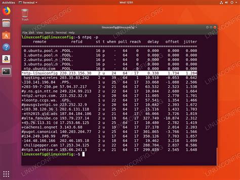 Ubuntu 1804 Bionic Beaver Linux上的ntp服务器配置 Ubuntu问答