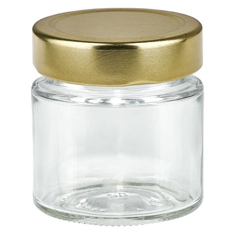 135ml pot rond avec couvercle BasicSeal gold deep UNiTWiST de 100ml à