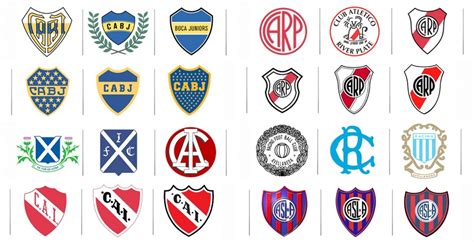 Evolution Of Argentinian Club Logos Footy Headlines