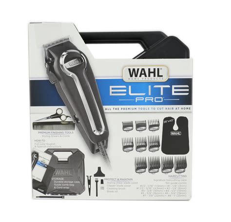 WAHL Elite Pro Corded High Performance Hair Clipper Trimmer Cutting Kit