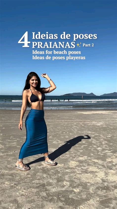 DICA DE POSE NA PRAIA Fotografia De Poses Na Praia Fotos Divertidas