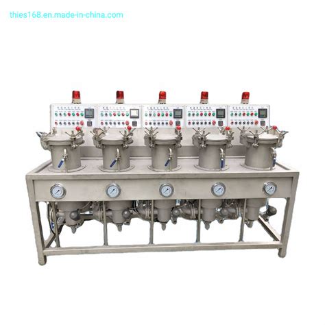 Five Tanks Garment Zipper Yarn Small Dyeing Machine Good Price China