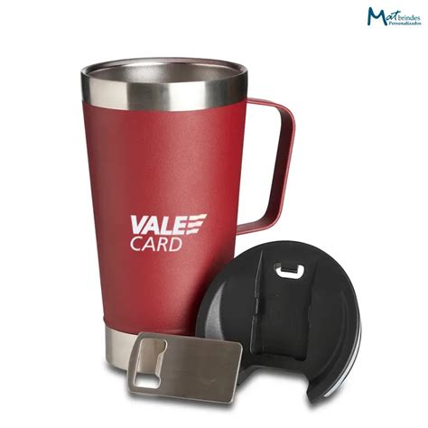 Caneca T Rmica Inox Abridor Personalizada Mb