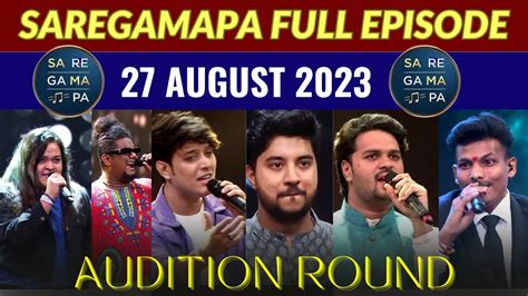 August Full Episode Saregamapa Srgmp August Full Episode