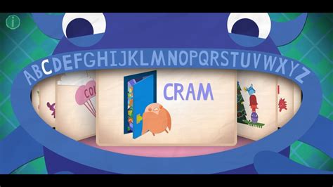 Letter C Cram Endless Alphabet A To Z Originator Games Youtube